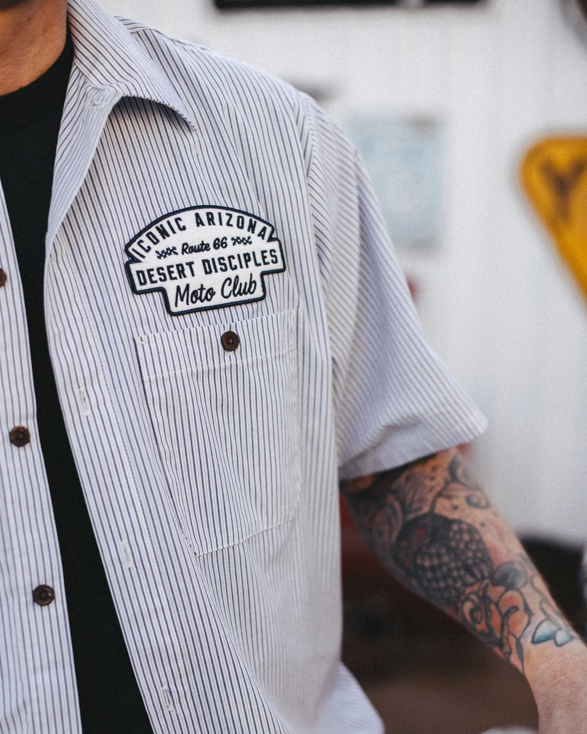 ICONIC ARIZONA - MOTO CLUB MECHANIC SHIRT