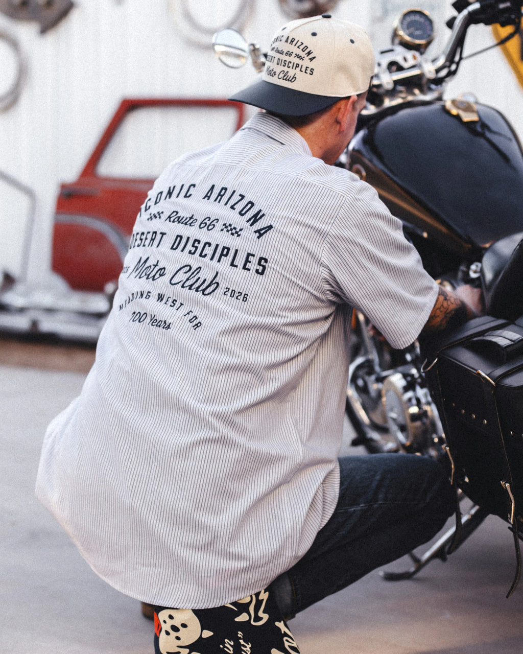ICONIC ARIZONA - MOTO CLUB MECHANIC SHIRT