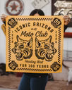 ACCESSORIES-BANDANA-ICONIC ARIZONA-Heading West 100 Years Bandana - Route 66-YELLOW