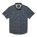 TOPS-SS BUTTON-HOWLER BROS-126925S-DAR-Rancher Floral : Dark Slate