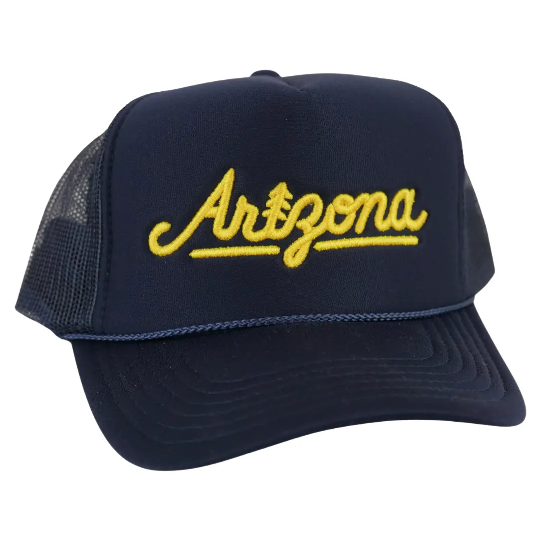 HATS-TRUCKER-ICONIC ARIZONA-COACH FOAMY TRUCKER-NAVY