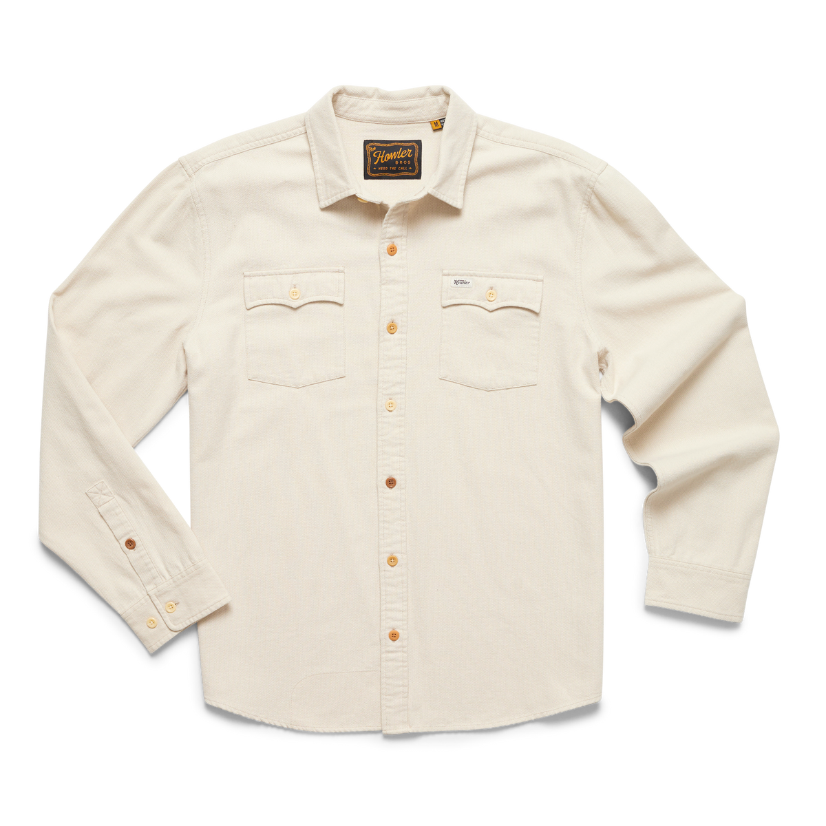 SHIRTS-LS BUTTON UP-HOWLER BROS-129724F-OAT-Oatmeal