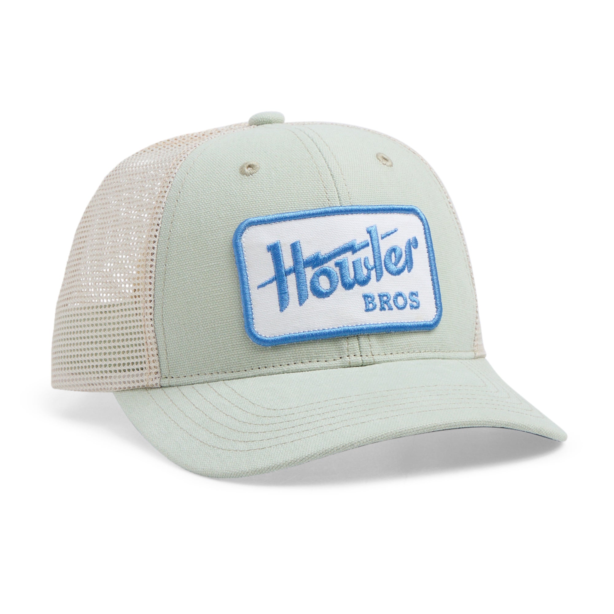 HATS-TRUCKER-HOWLER BROS-160026S-SEA-Howler Electric : Seafoam / White