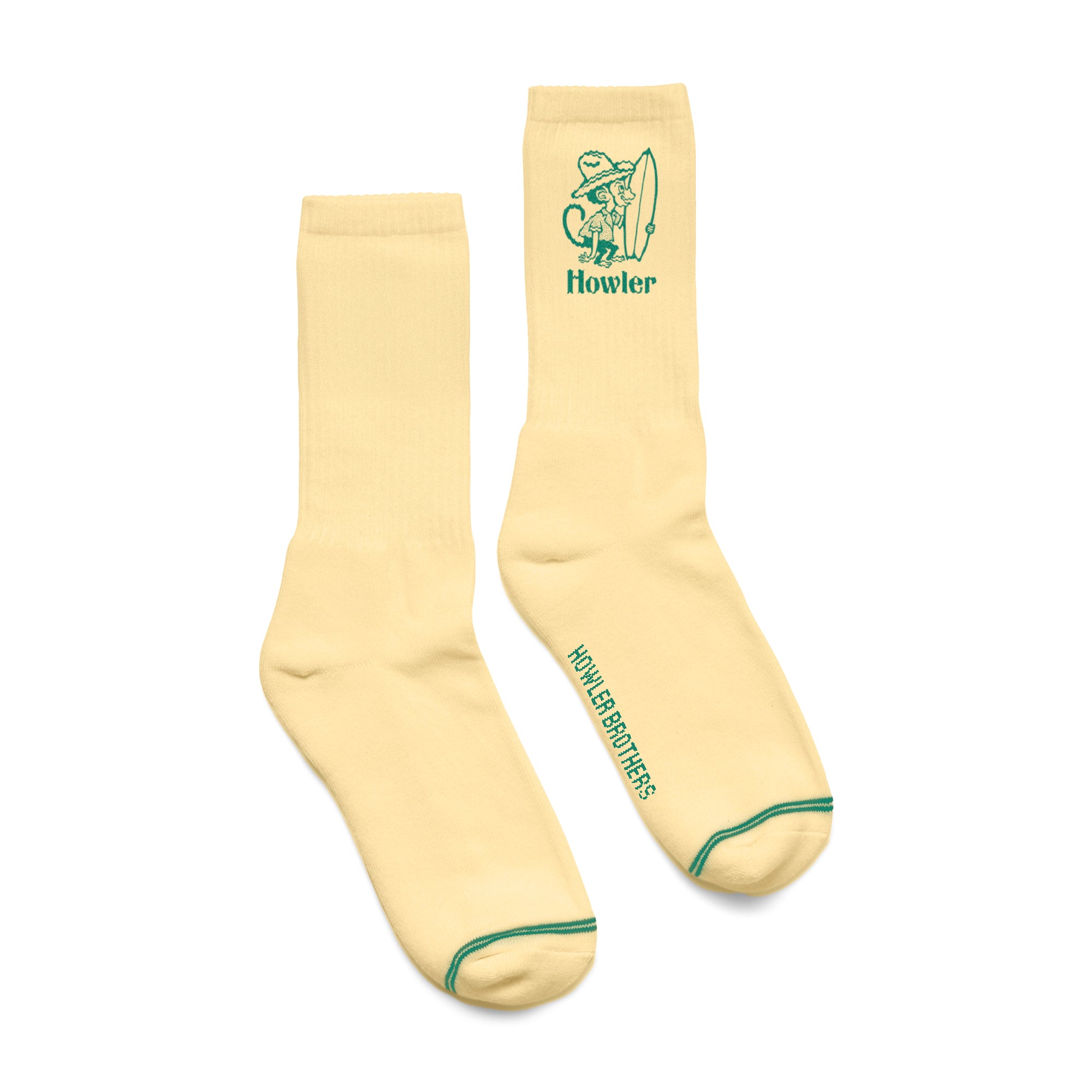 ACCESSORIES-SOCKS-HOWLER BROS-180426S-YEL-El Monito Surfs: Yellow