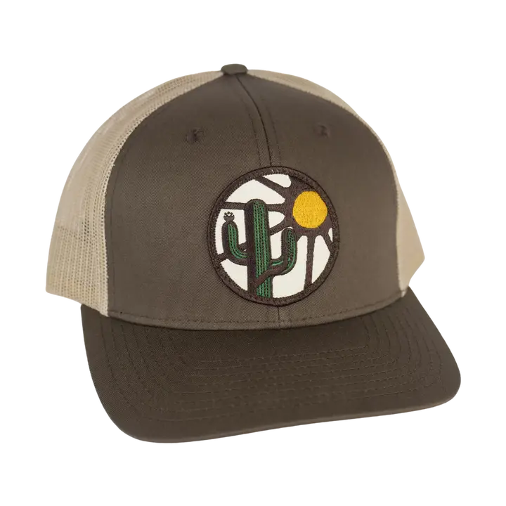 ICONIC ARIZONA - BLOOMING SAGUARO CURVED TRUCKER