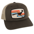 ACCESSORIES-HATS- ICONIC ARIZONA-70s Roadrunner Curved -BROWN/TAN