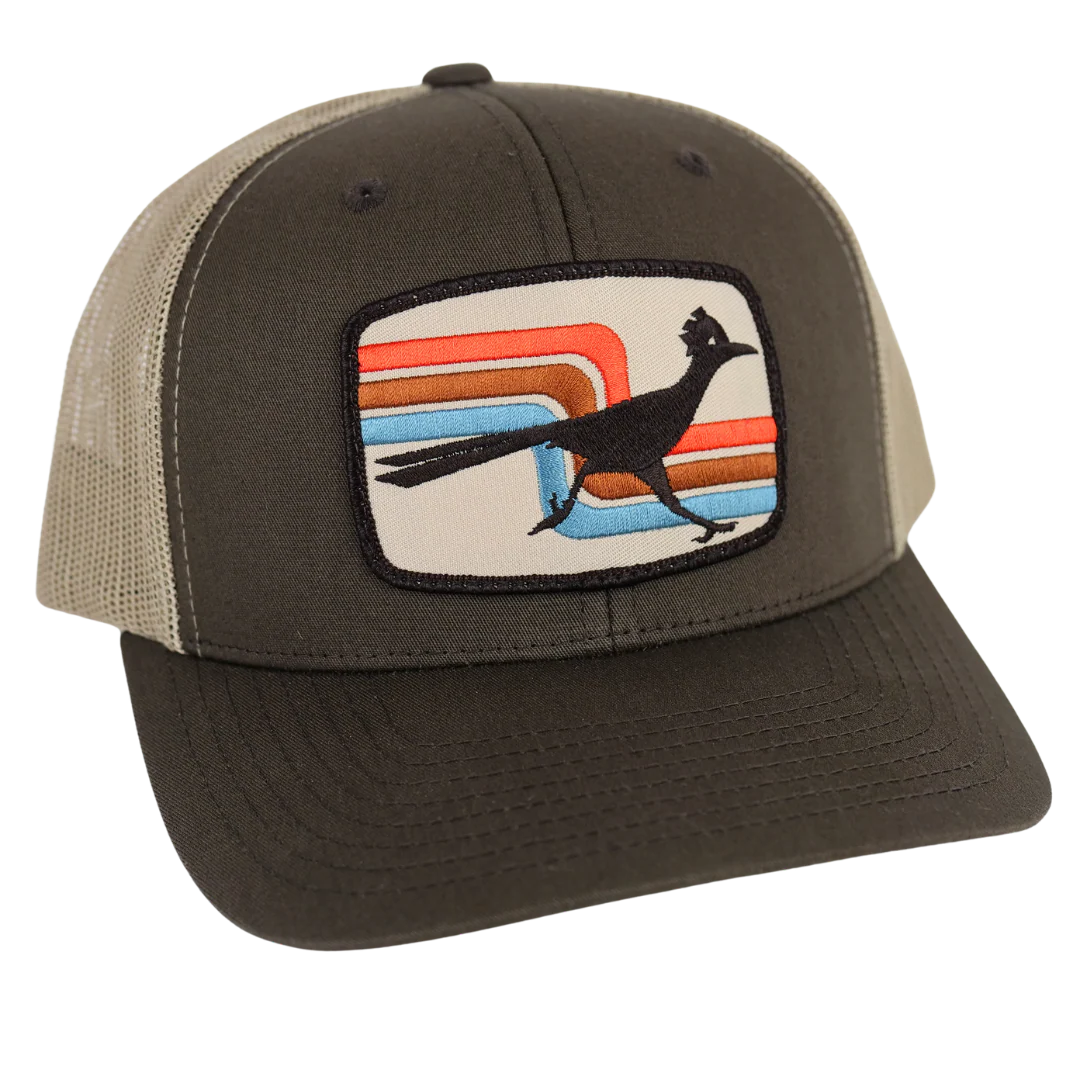 ACCESSORIES-HATS- ICONIC ARIZONA-70s Roadrunner Curved -BROWN/TAN