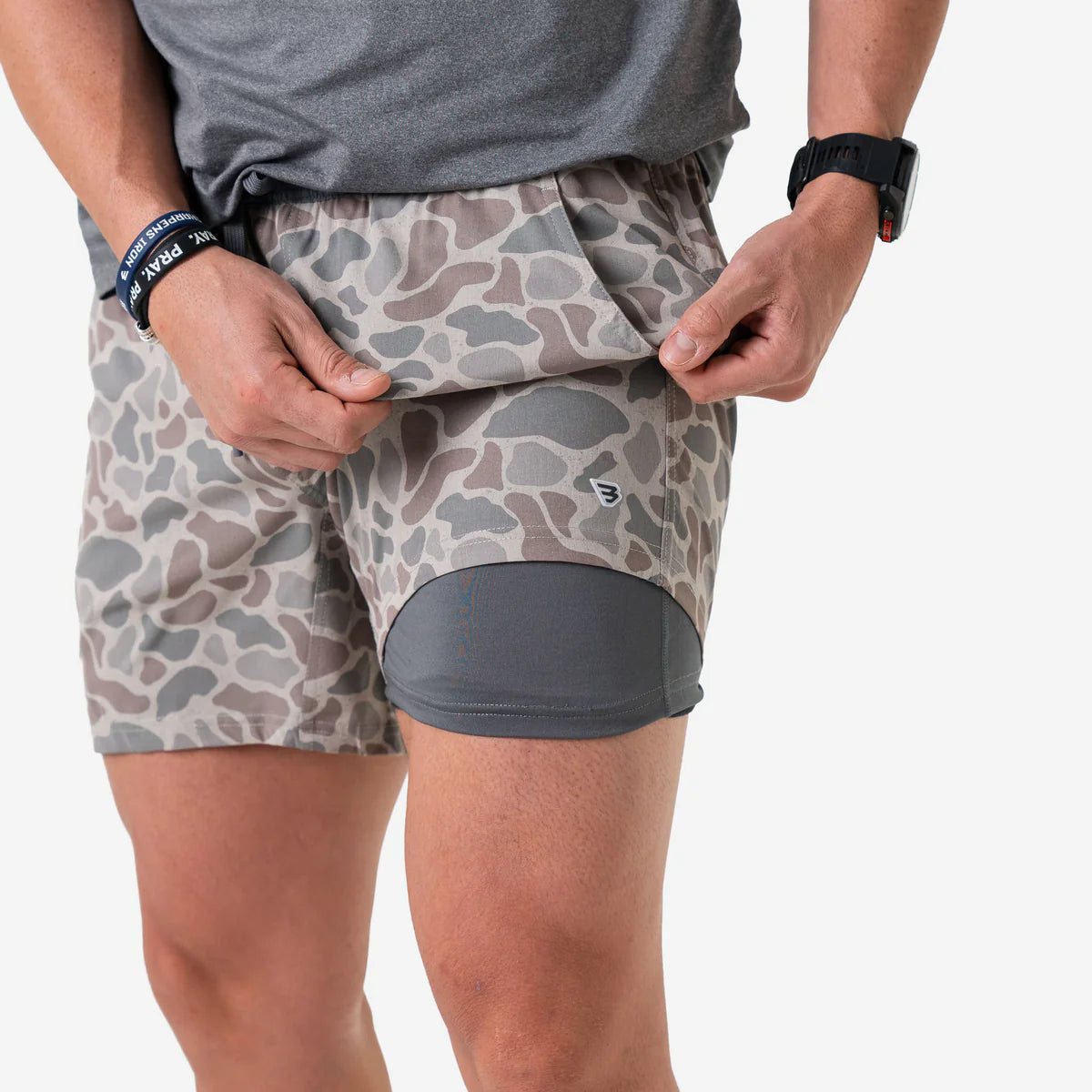 BURLEBO-ATHLETIC SHORTS