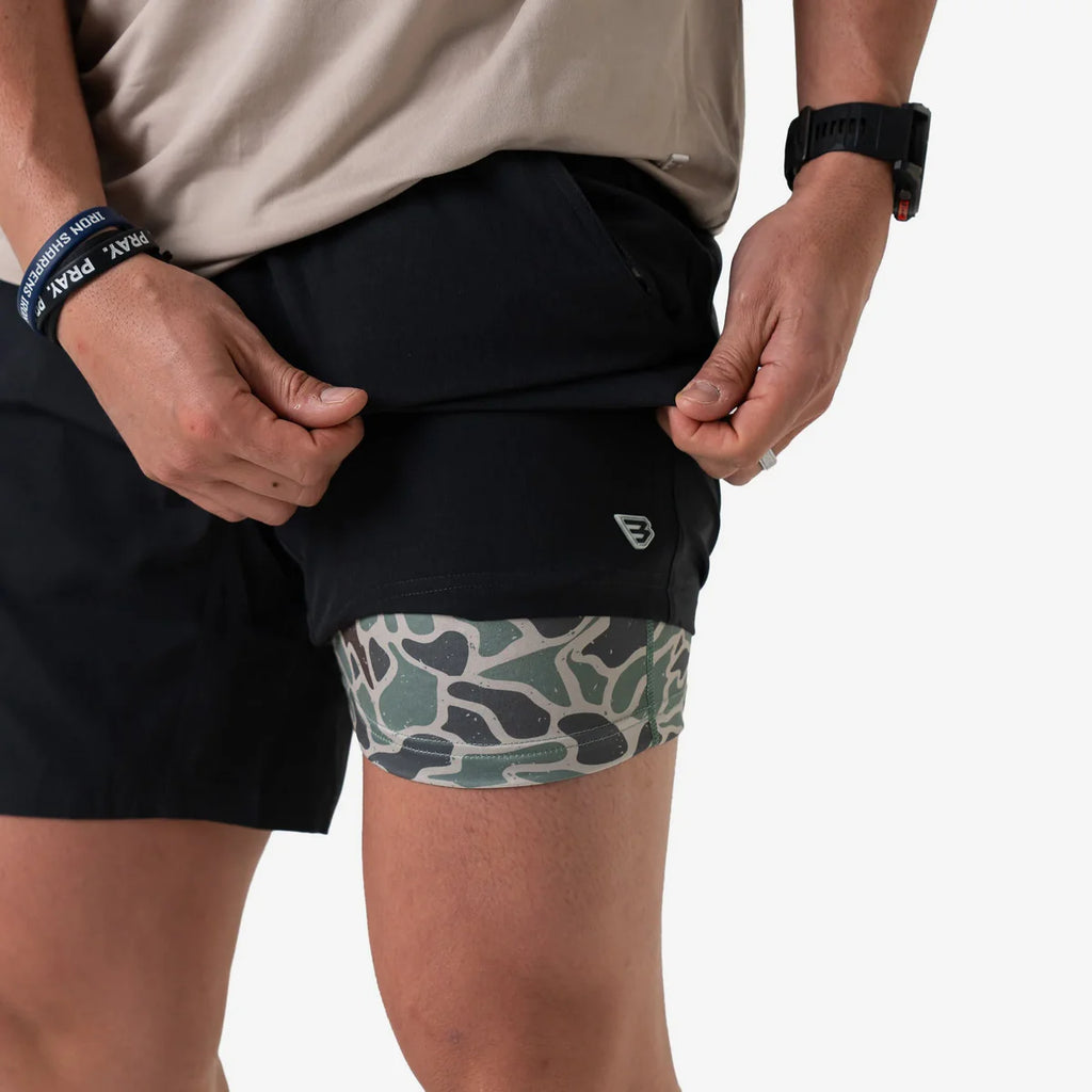 BURLEBO-ATHLETIC SHORTS