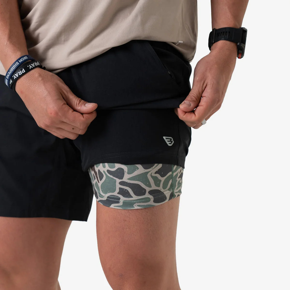 BURLEBO-ATHLETIC SHORTS