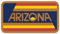 STICKER-STICKER-ICONIC ARIZONA-AZ Stripes Sticker-ASST