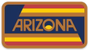 STICKER-STICKER-ICONIC ARIZONA-AZ Stripes Sticker-ASST