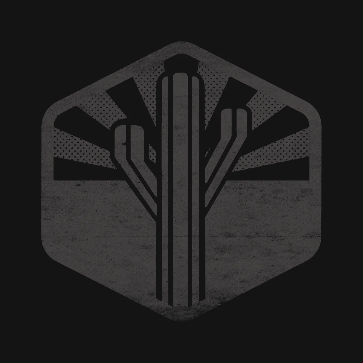 T-SHIRT-SS-ICONIC ARIZONA-SENTINEL-BLACK
