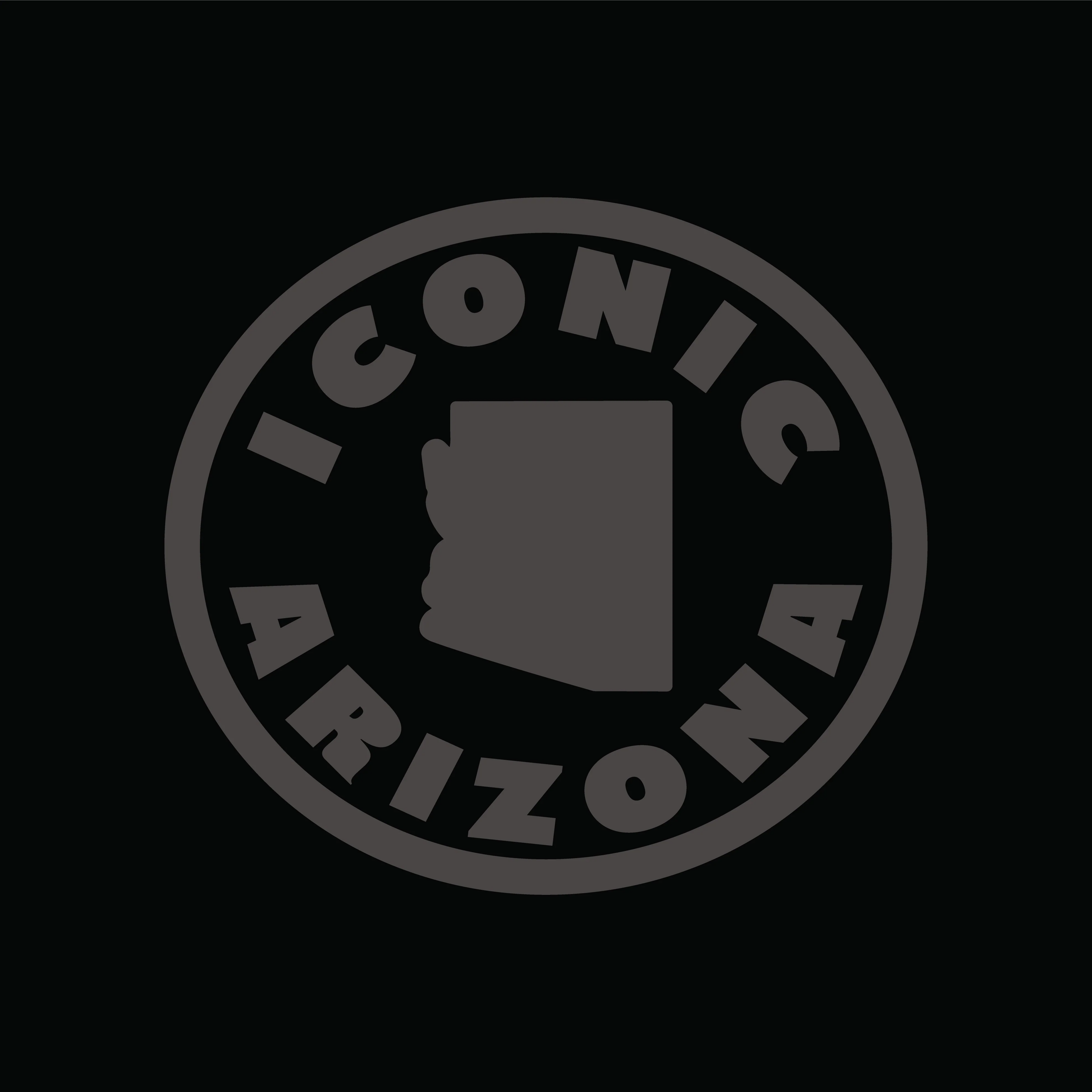 T-SHIRT-SS-ICONIC ARIZONA-SENTINEL-BLACK
