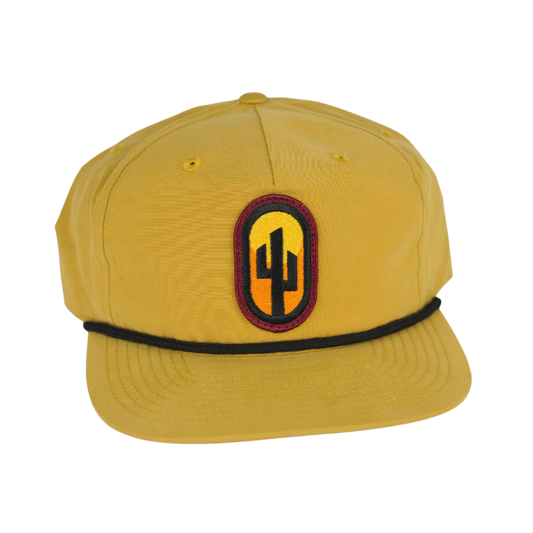 ACCESSORIES-HATS- ICONIC ARIZONA-Cactus Pill Rope -GOLD