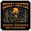 STICKER-STICKER-ICONIC ARIZONA-Desert Drifter Sticker-ASST