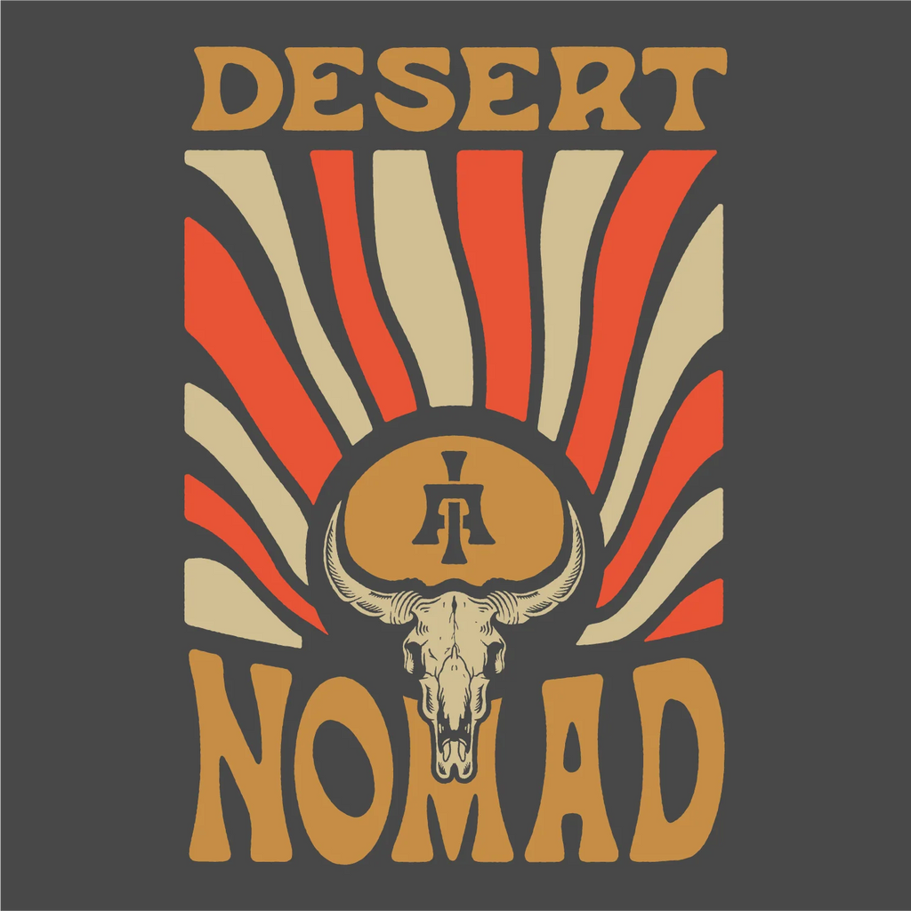 T-SHIRTS-SS- ICONIC ARIZONA-Desert Nomad -GREY