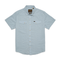 SHIRTS-SS BUTTON UP-HOWLER BROS-223926F-SKY-Eyelet Stripe : Sky Blue