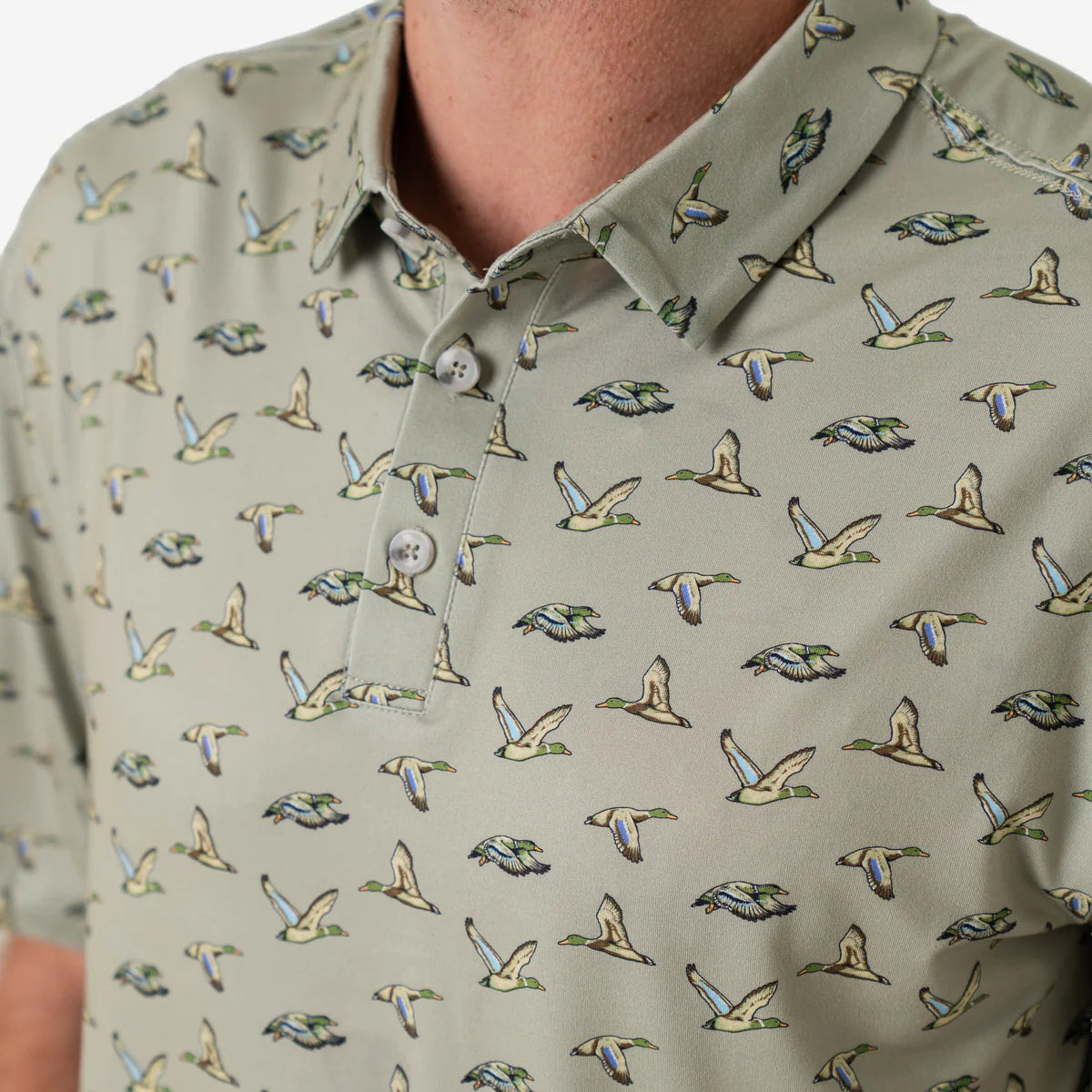 BURLEBO-PP-FD-GRN-FLYING DUCKS