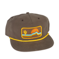 ACCESSORIES-HATS- ICONIC ARIZONA-Retrozona Rope -BROWN/TAN