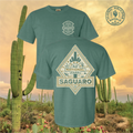 T-SHIRTS-SS-ICONIC ARIZONA-Saguaro NP-GREEN