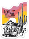 ICONIC ARIZONA- MIRAGE STICKER STICKER
