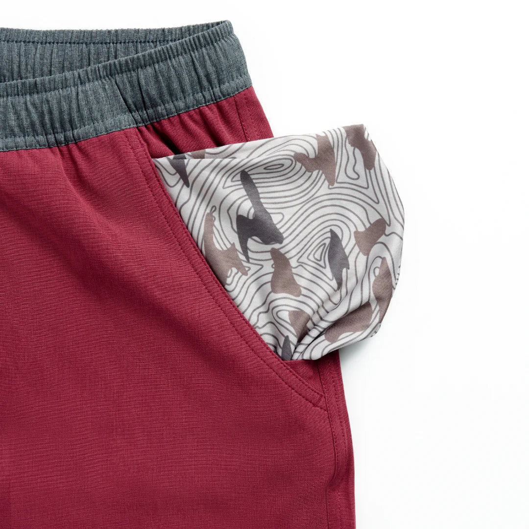 BURLEBO-ATHLETIC SHORTS