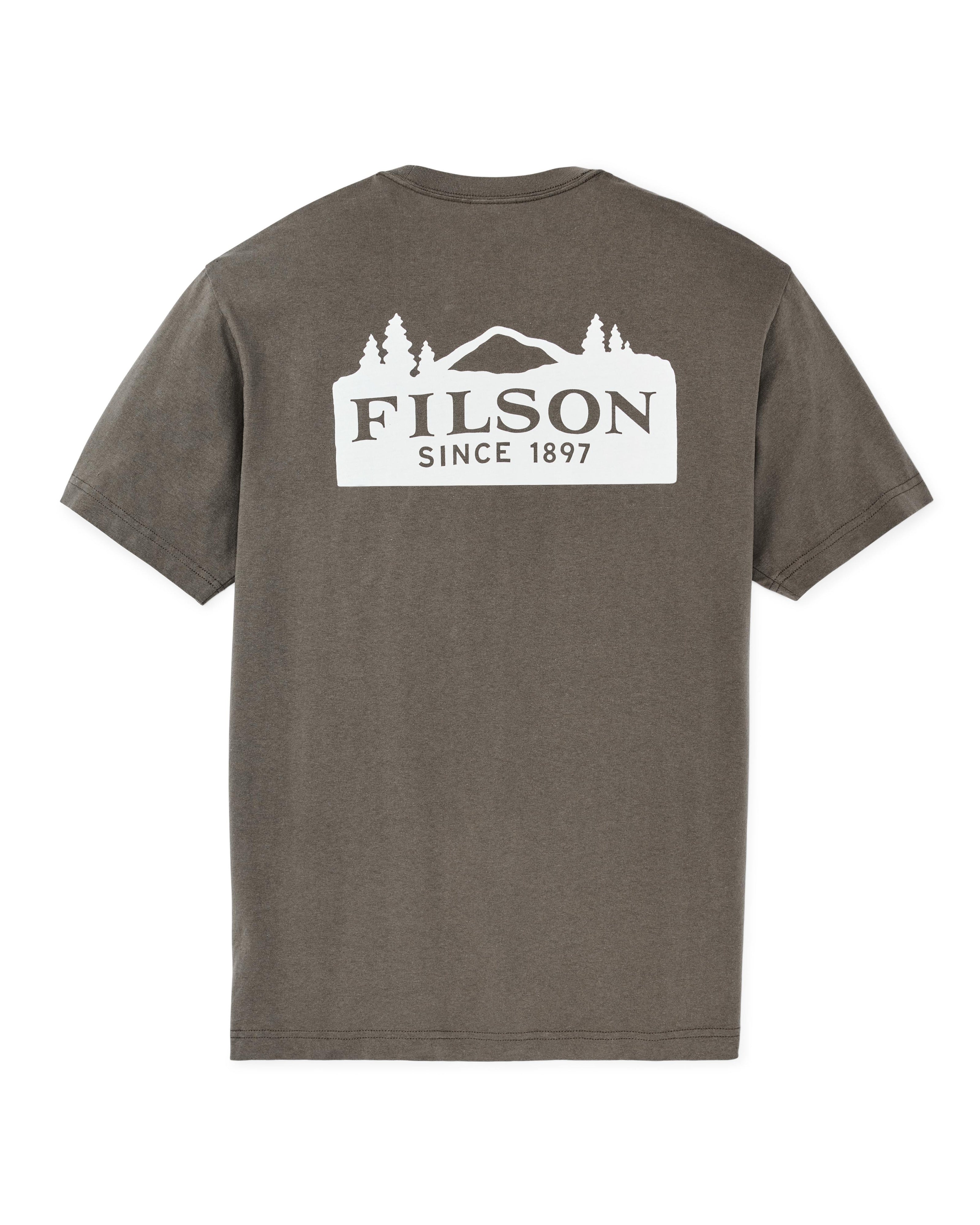 T-SHIRTS-SS BUTTON-FILSON-20310332-hawk brown
