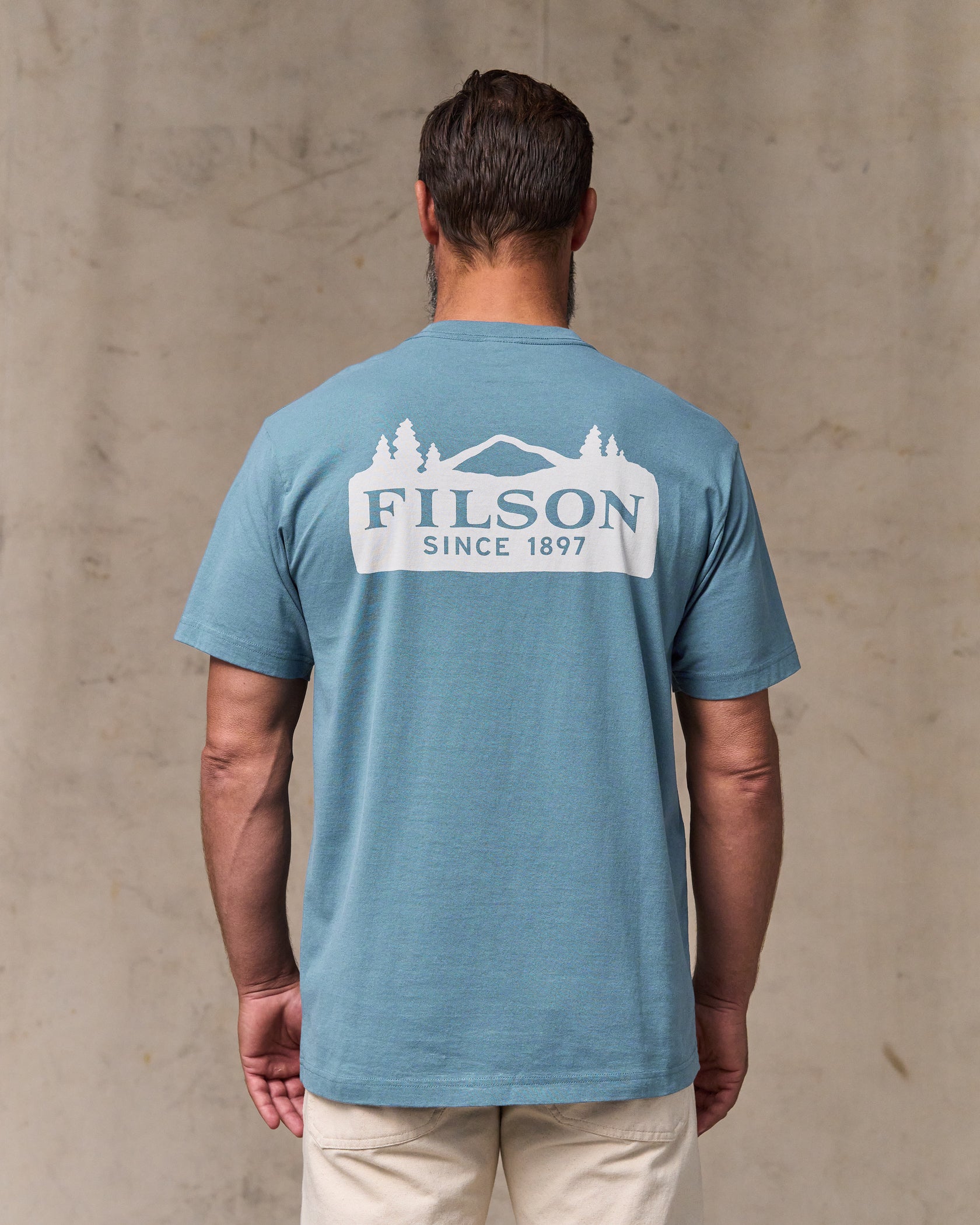 T-SHIRTS-SS BUTTON-FILSON-20310332-bluefin